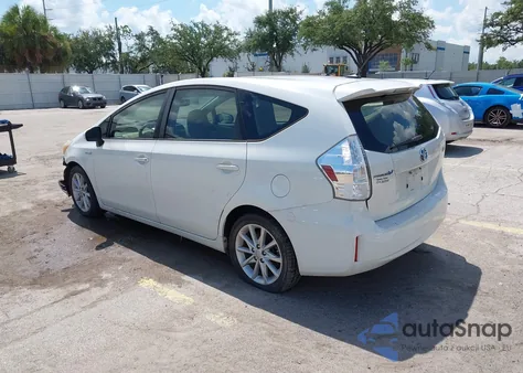2012 Toyota Prius V Five из США, поврежденный, VIN JTDZN3EU8C3159454